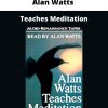Alan Watts – Teaches Meditation