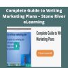 Complete Guide To Writing Marketing Plans – Stone River Elearning