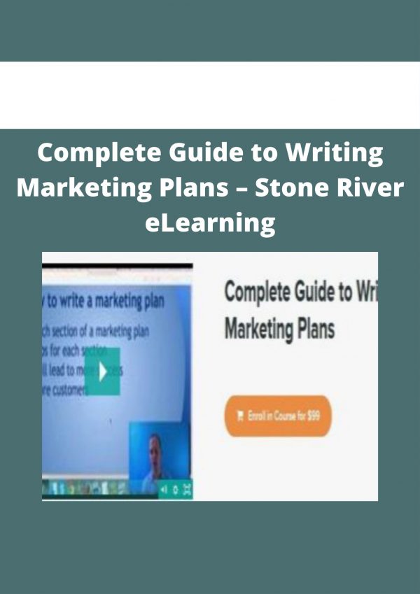 Complete Guide To Writing Marketing Plans – Stone River Elearning