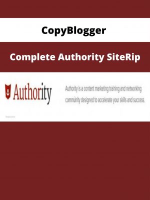 Copyblogger – Complete Authority Siterip