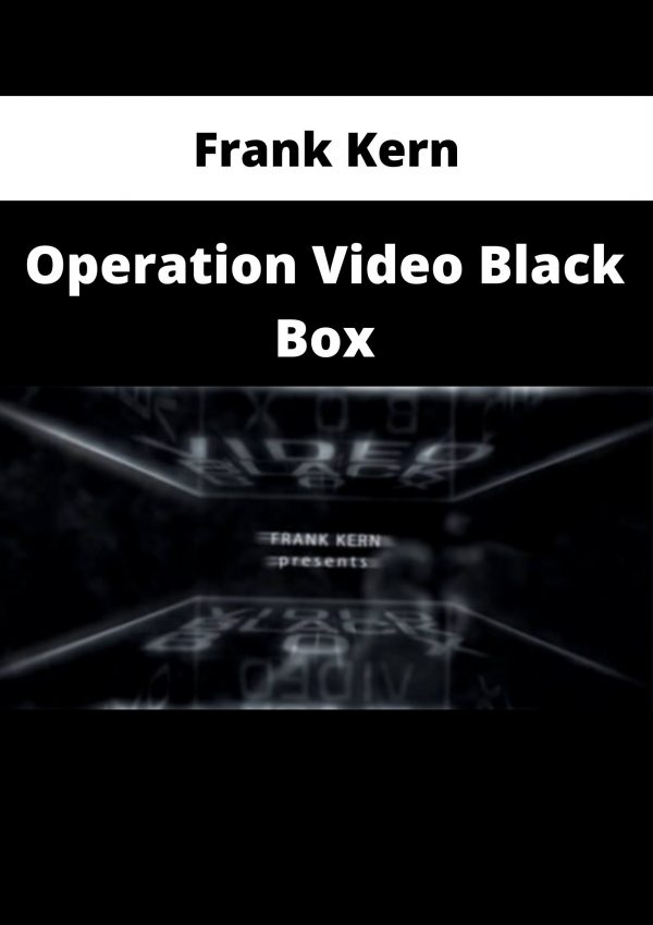Frank Kern – Operation Video Black Box