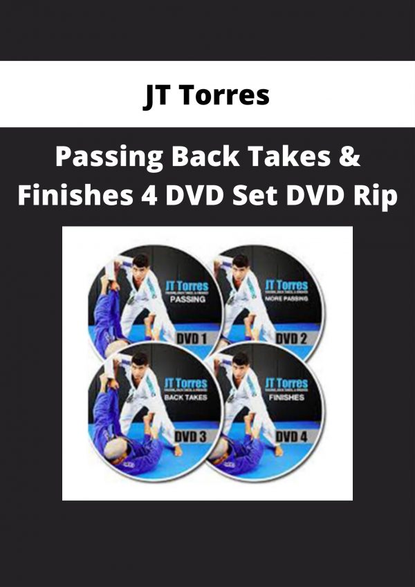 Jt Torres – Passing Back Takes & Finishes 4 Dvd Set Dvd Rip