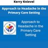 Kerry Knievel – Approach To Headache In The Primary Care Setting