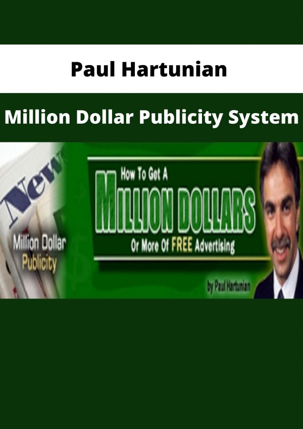 Paul Hartunian – Million Dollar Publicity System