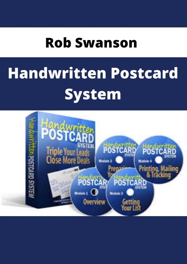 Rob Swanson – Handwritten Postcard System