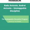 Thinkeatlift – Radu Antoniu. Andrei Antoniu – Unstoppable Discipline