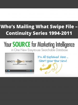 Who’s Mailing What Swipe File – Continuity Series 1994-2011