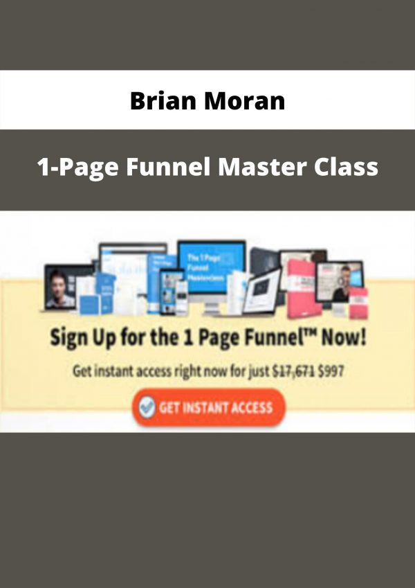 1-page Funnel Master Class By Brian Moran