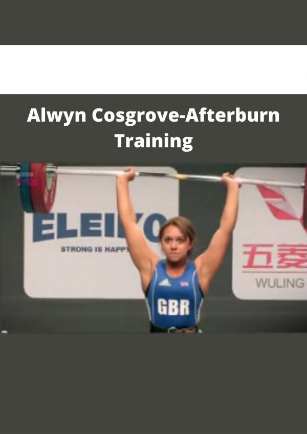 Alwyn Cosgrove-afterburn Training