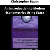 An Introduction To Modern Econometrics Using Stata By Christopher Baum