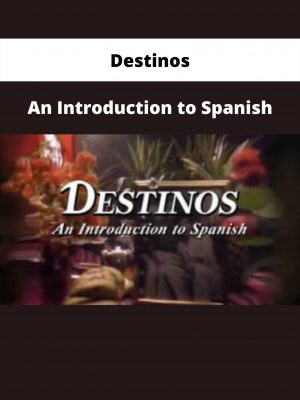 An Introduction To Spanish By Destinos