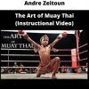 Andre Zeitoun – The Art Of Muay Thai (instructional Video)