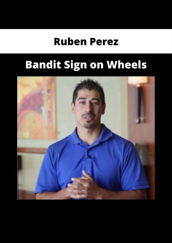 Bandit Sign On Wheels From Ruben Perez