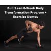 Builtlean 8-week Body Transformation Program + Exercise Demos