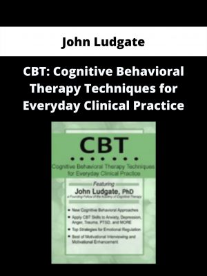 Cbt: Cognitive Behavioral Therapy Techniques For Everyday Clinical Practice By John Ludgate