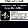 Colleen M. Opremcak – Mindfulness And Meditation During Chaotic Times