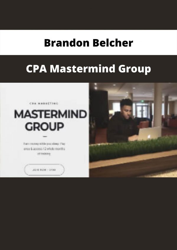 Cpa Mastermind Group By Brandon Belcher