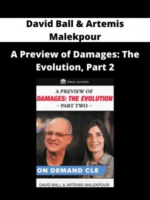 David Ball & Artemis Malekpour – A Preview Of Damages: The Evolution, Part 2