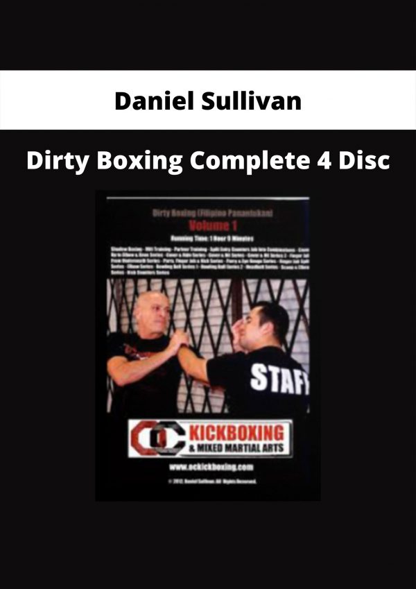 Dirty Boxing Complete 4 Disc By Daniel Sullivan