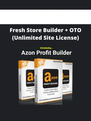 Fresh Store Builder + Oto (unlimited Site License)