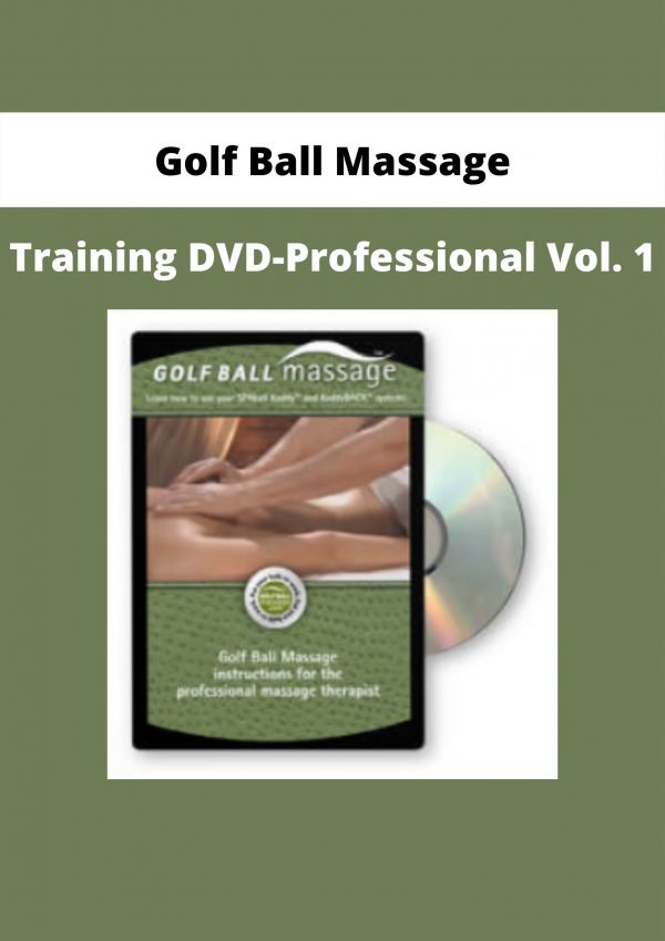 Golf Ball Massage: Training Dvd-professional Vol. 1