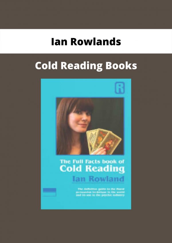 Ian Rowlands – Cold Reading Books