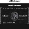 Jeff Sekinger – Credit Secretsjeff Sekinger – Credit Secrets