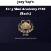 Joey Yap’s – Feng Shui Academy 2018 (basic)