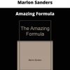 Marlon Sanders – Amazing Formula