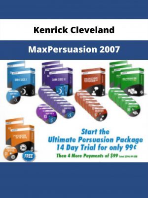 Maxpersuasion 2007 By Kenrick Cleveland