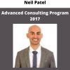 Neil Patel – Advanced Consulting Program 2017