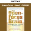 Open-focus – Level 1-3(2016) By Les Fehmi