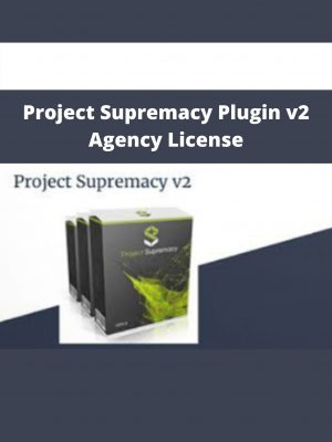 Project Supremacy Plugin V2 Agency License