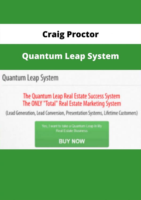 Quantum Leap System By Craig Proctor