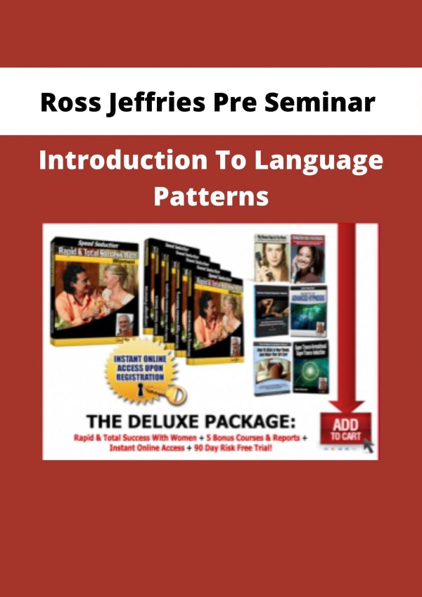 Ross Jeffries Pre Seminar – Introduction To Language Patterns