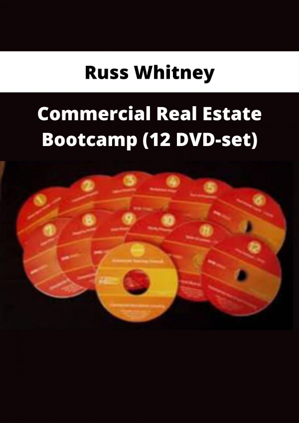 Russ Whitney – Commercial Real Estate Bootcamp (12 Dvd-set)