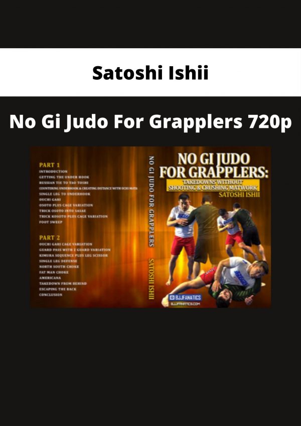 Satoshi Ishii – No Gi Judo For Grapplers 720p