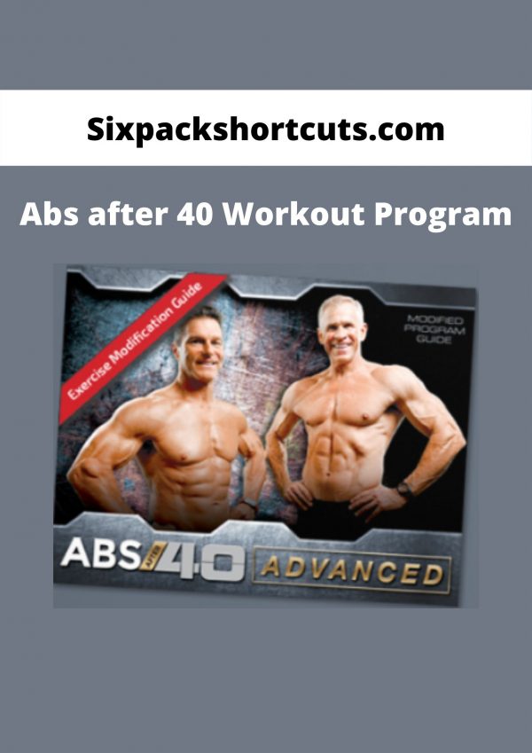 Sixpackshortcuts.com – Abs After 40 Workout Program