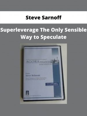 Superleverage The Only Sensible Way To Speculate By Steve Sarnoff
