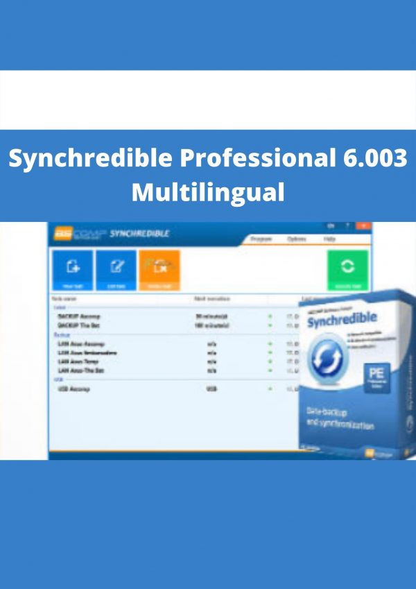 Synchredible Professional 6.003 Multilingual