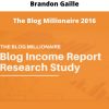 The Blog Millionaire 2016 By Brandon Gaille