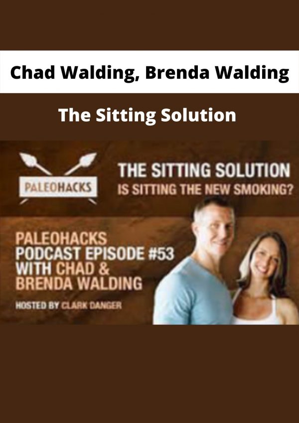 The Sitting Solution By Chad Walding, Brenda Walding