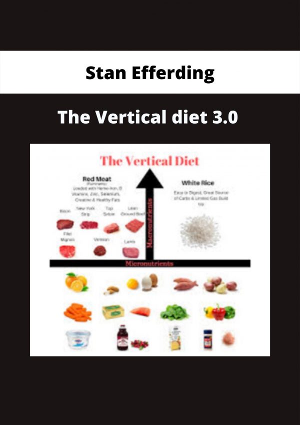 The Vertical Diet 3.0 By Stan Efferding