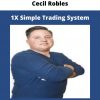 1x Simple Trading System By Cecil Robles