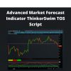 Advanced Market Forecast Indicator Thinkorswim Tos Script