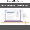 Amazon Product Descriptions By Karon Thackston