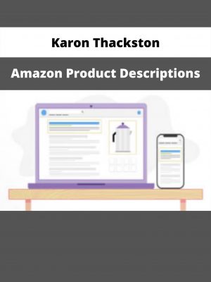 Amazon Product Descriptions By Karon Thackston