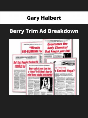 Berry Trim Ad Breakdown By Gary Halbert