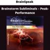 Brainspeak – Brainstorm Subliminals – Peak-performance