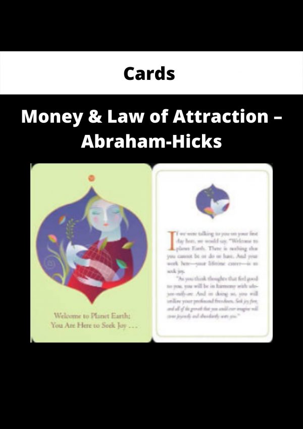 Cards – Money & Law Of Attraction – Abraham-hicks